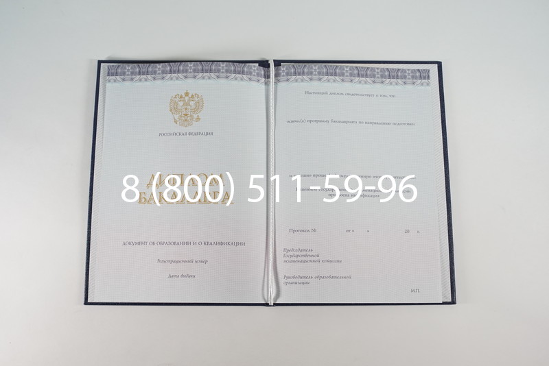 Диплом бакалавра (Киржач) 2014-2024 года в Новомосковске
