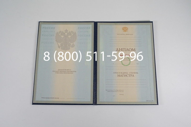 Заказать Диплом магистра 1997-2002 годов в Новомосковске
