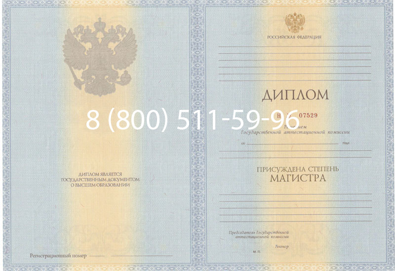 Купить Диплом магистра 2012-2013 годов в Новомосковске