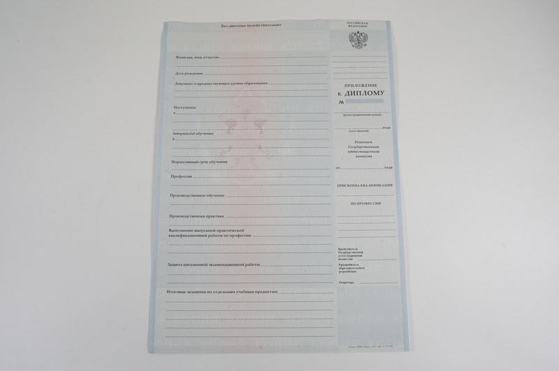 Диплом о начальном образовании 2007-2009 годов в Новомосковске Диплом о начальном образовании 2007-2009 годов в Новомосковске
