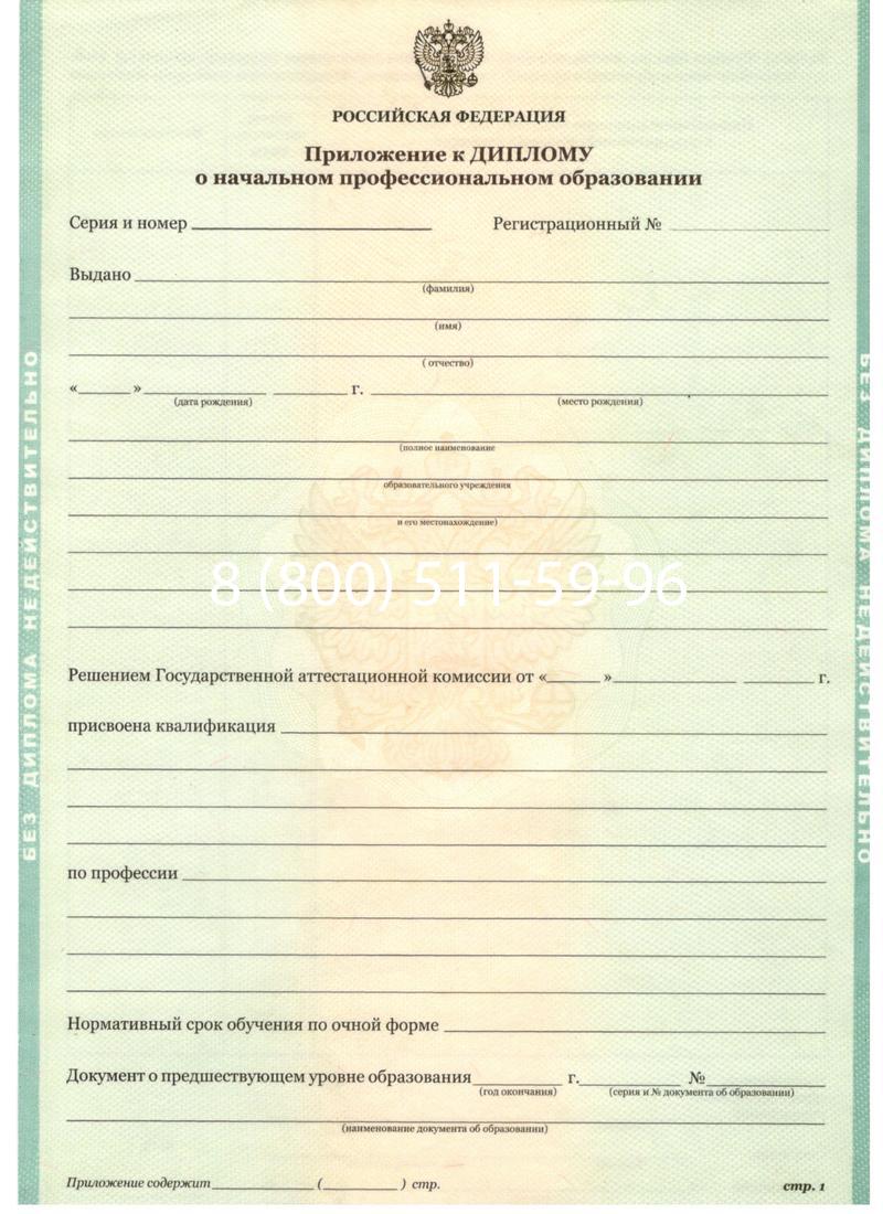 Заказать Диплом училища 2010 год в Новомосковске Заказать Диплом училища 2010 год в Новомосковске